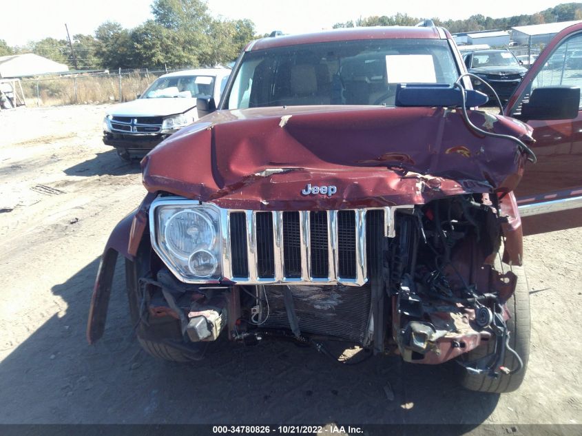 2009 Jeep Liberty Limited Edition VIN: 1J8GN58K19W525431 Lot: 39937228