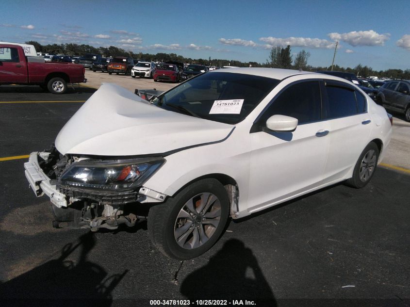 2014 Honda Accord Lx VIN: 1HGCR2F37EA279742 Lot: 34781023