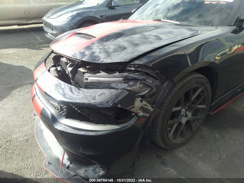 2017 Dodge Charger R/T Scat Pack Rwd VIN: 2C3CDXGJ5HH626681 Lot: 34784145