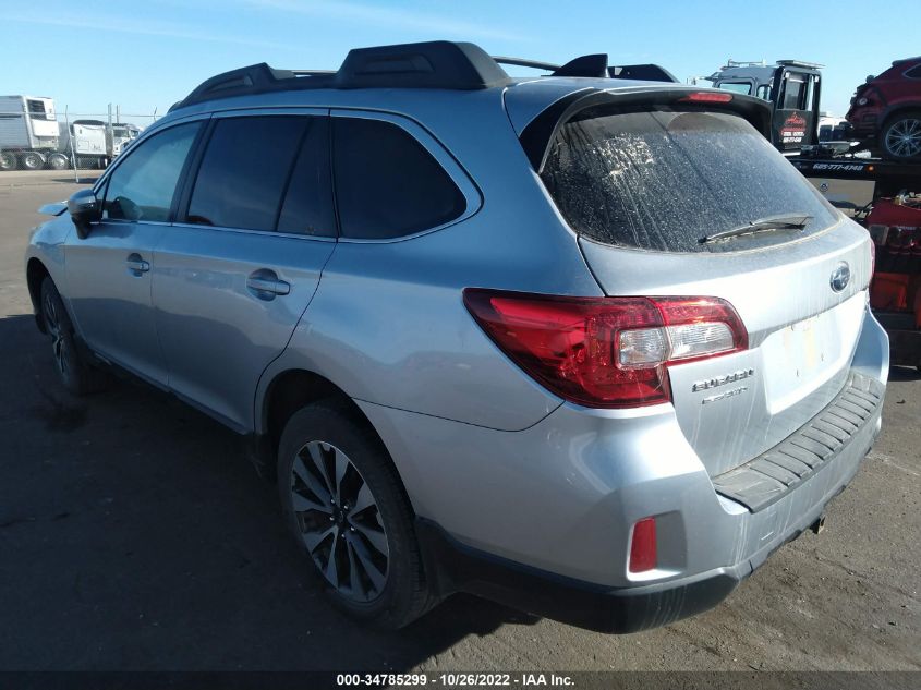 2016 Subaru Outback 2.5I Limited VIN: 4S4BSBNC4G3303627 Lot: 34785299