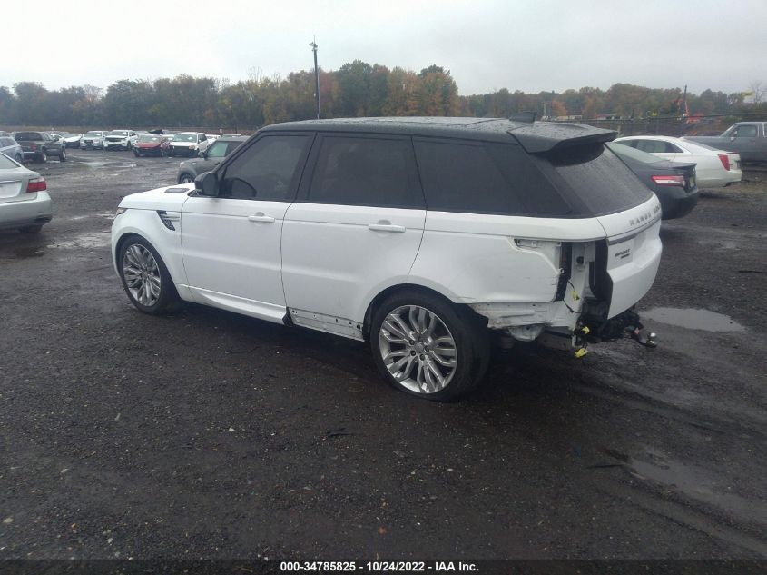 2017 Land Rover Range Rover Sport Hse VIN: SALWR2FKXHA158283 Lot: 34785825