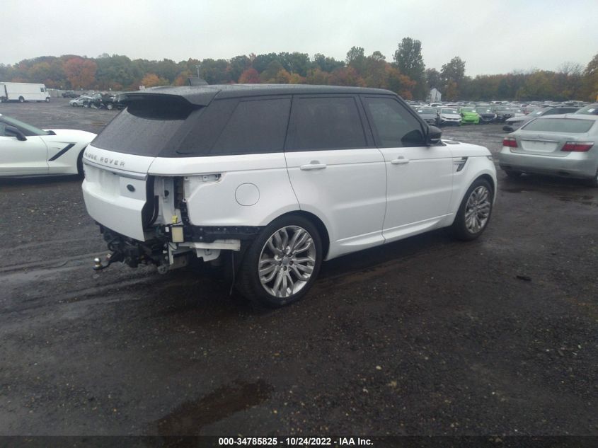 2017 Land Rover Range Rover Sport Hse VIN: SALWR2FKXHA158283 Lot: 34785825