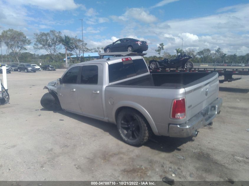 2013 Ram 1500 Laramie VIN: 1C6RR6NT8DS707710 Lot: 34788710