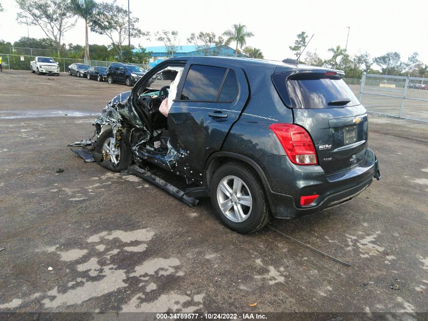 2021 Chevrolet Trax Ls VIN: KL7CJKSB8MB322574 Lot: 34789577