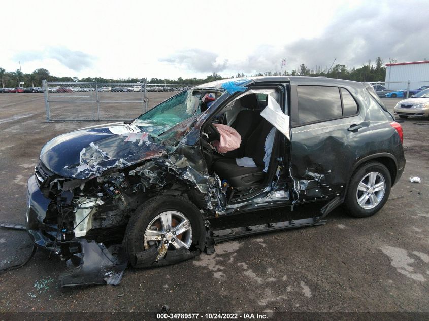 2021 Chevrolet Trax Ls VIN: KL7CJKSB8MB322574 Lot: 34789577