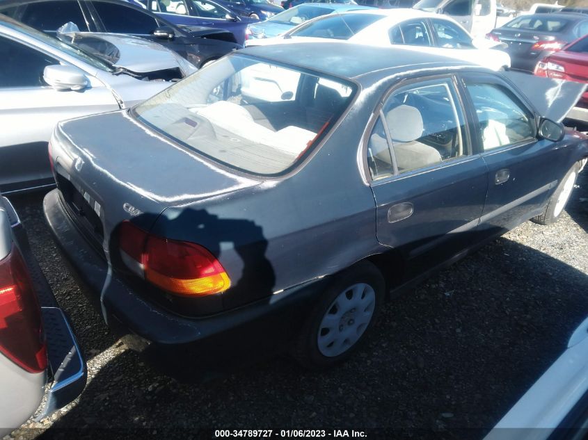 1998 Honda Civic Dx VIN: JHMEJ6625WS003311 Lot: 34789727