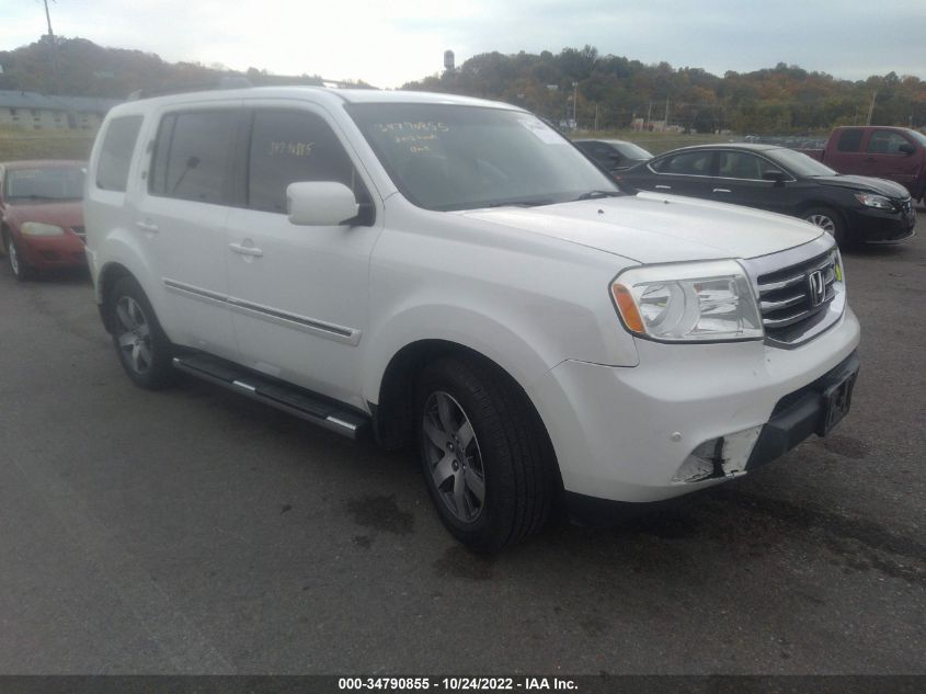 2012 Honda Pilot Touring VIN: 5FNYF4H91CB040718 Lot: 34790855