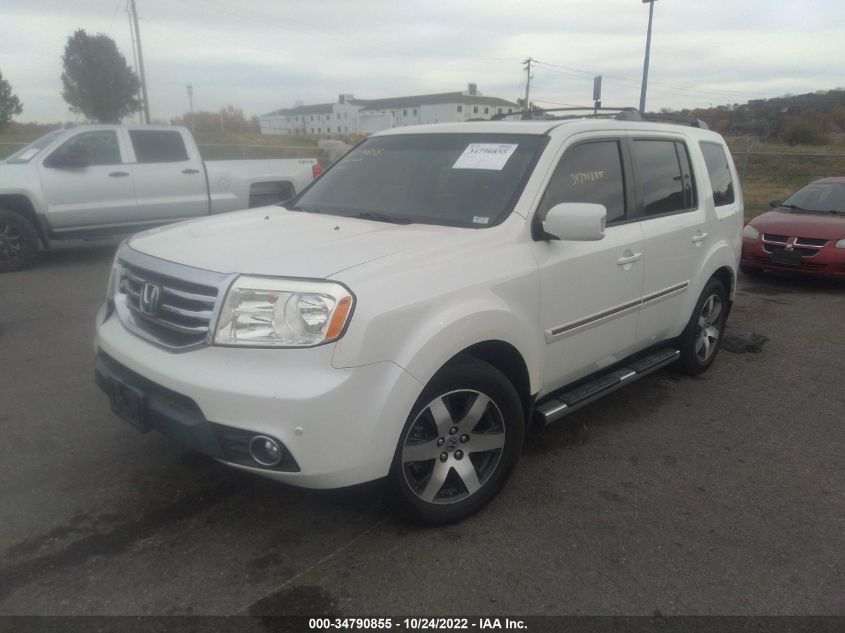 2012 Honda Pilot Touring VIN: 5FNYF4H91CB040718 Lot: 34790855