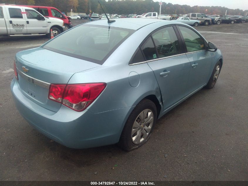 2012 Chevrolet Cruze Ls VIN: 1G1PC5SH2C7265464 Lot: 34792847