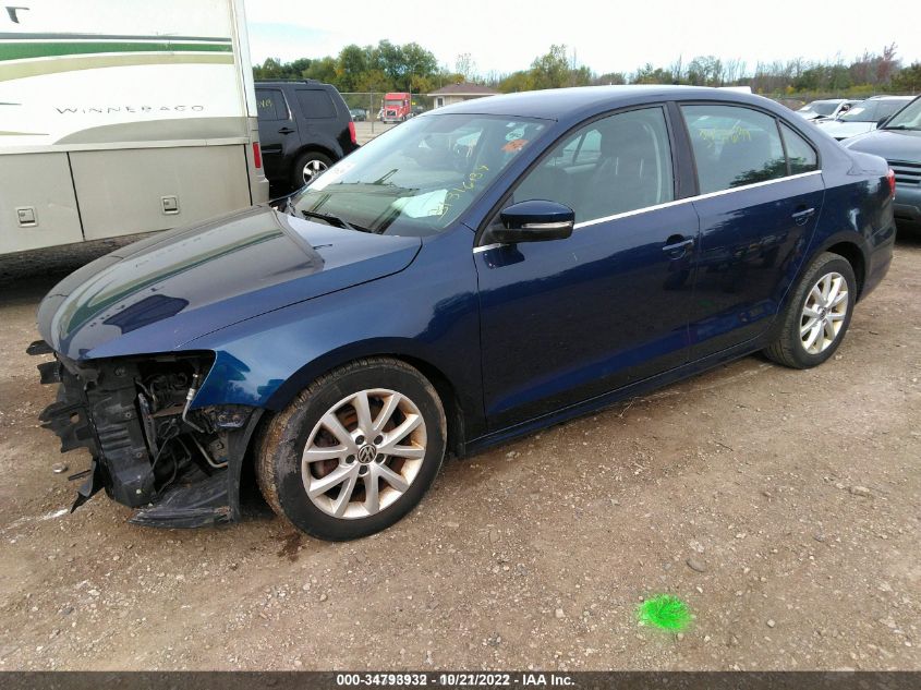 3VWDX7AJ5DM360510 2013 Volkswagen Jetta 2.5L Se