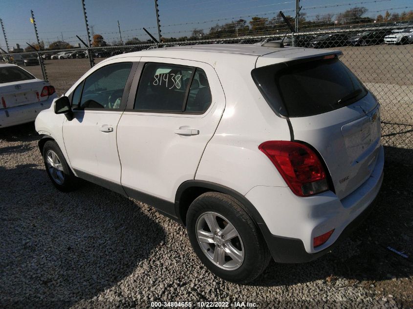 2019 Chevrolet Trax Ls VIN: 3GNCJKSB4KL388884 Lot: 34804655