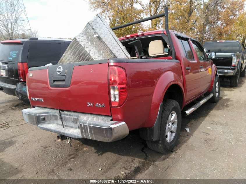 2012 Nissan Frontier Sv VIN: 1N6AD0EV1CC483981 Lot: 34807216