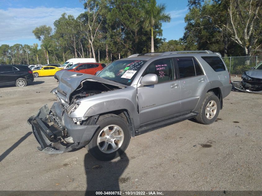 2003 Toyota 4Runner Sr5 Sport VIN: JTEBT14R530017956 Lot: 34808752