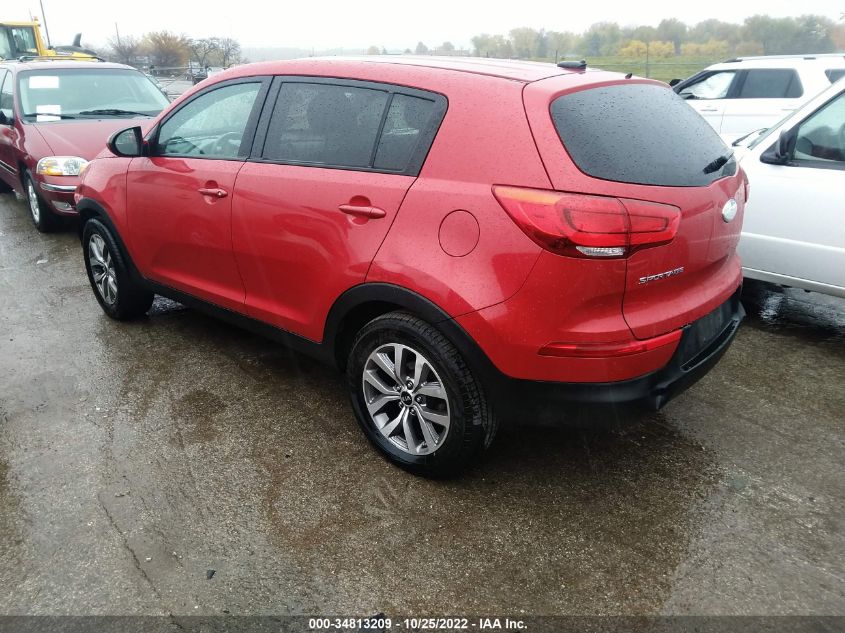 2014 Kia Sportage Lx VIN: KNDPB3AC7E7633743 Lot: 34813209