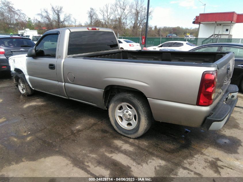 2003 Chevrolet Silverado 1500 Work Truck VIN: 1GCEC14X13Z155277 Lot: 34829714