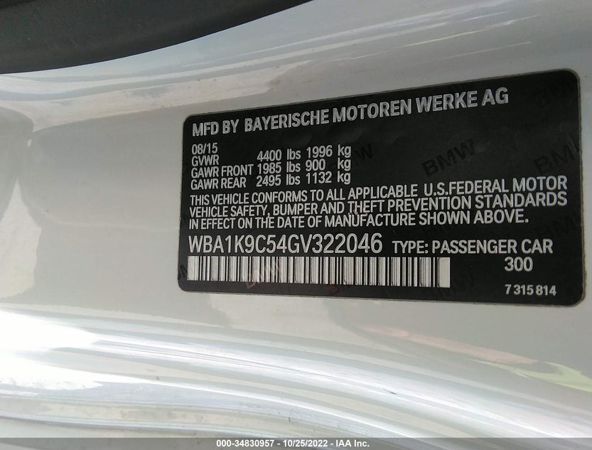 WBA1K9C54GV322046
