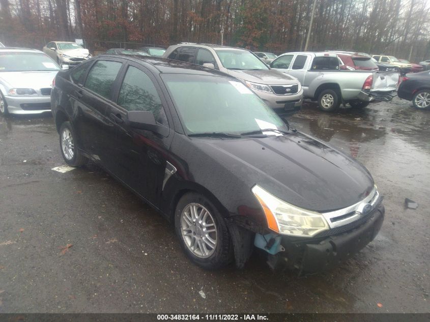 2008 Ford Focus Se/Ses VIN: 1FAHP35N88W165622 Lot: 34832164