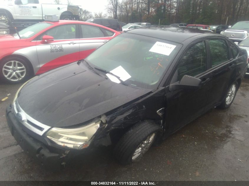 2008 Ford Focus Se/Ses VIN: 1FAHP35N88W165622 Lot: 34832164