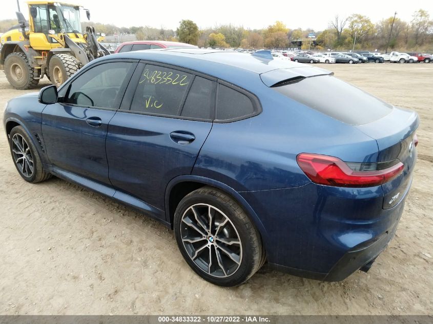 2019 BMW X4 xDrive30I VIN: 5UXUJ3C52KLG52791 Lot: 34833322