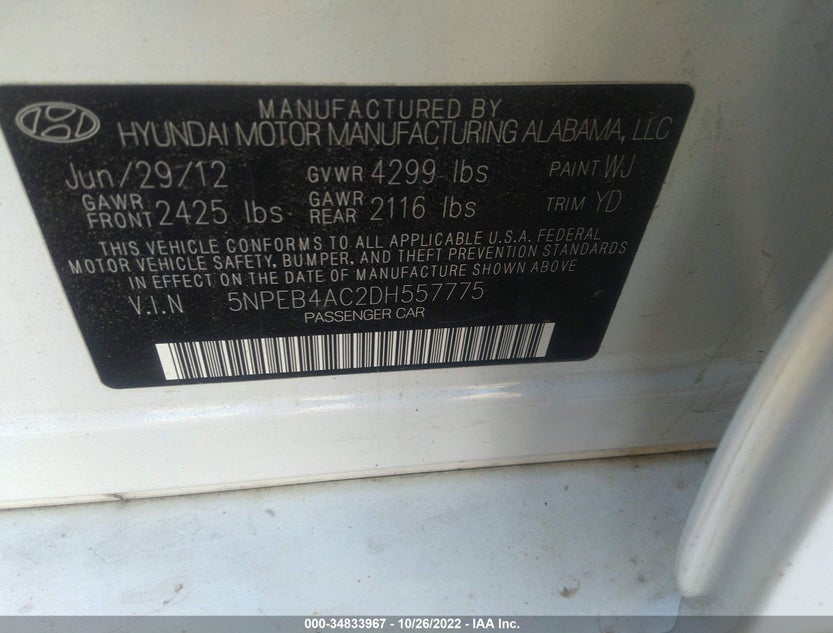 5NPEB4AC2DH557775