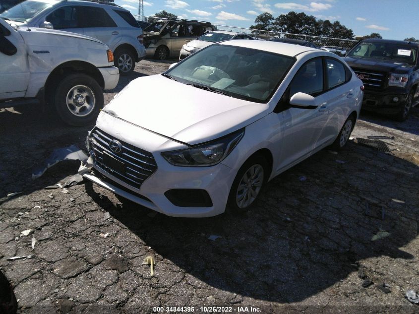 2019 Hyundai Accent Se VIN: 3KPC24A34KE072921 Lot: 34844395