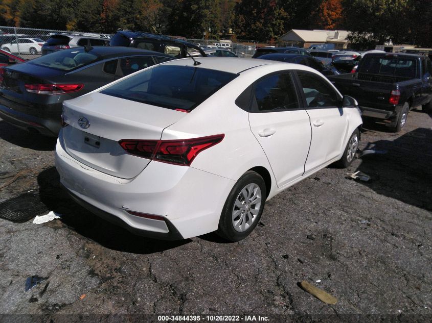 2019 Hyundai Accent Se VIN: 3KPC24A34KE072921 Lot: 34844395