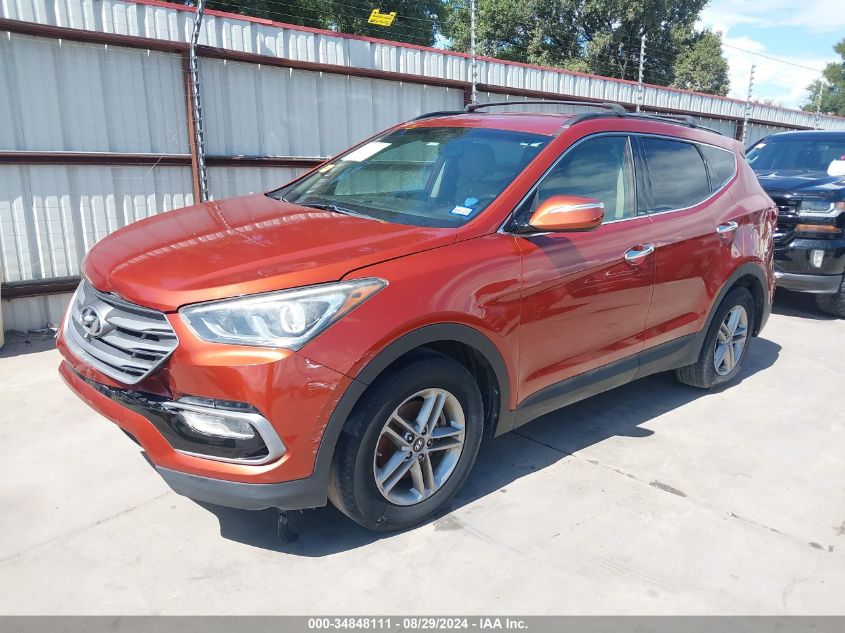 2017 Hyundai Santa Fe Sport 2.4L VIN: 5XYZU3LB0HG490911 Lot: 34848111