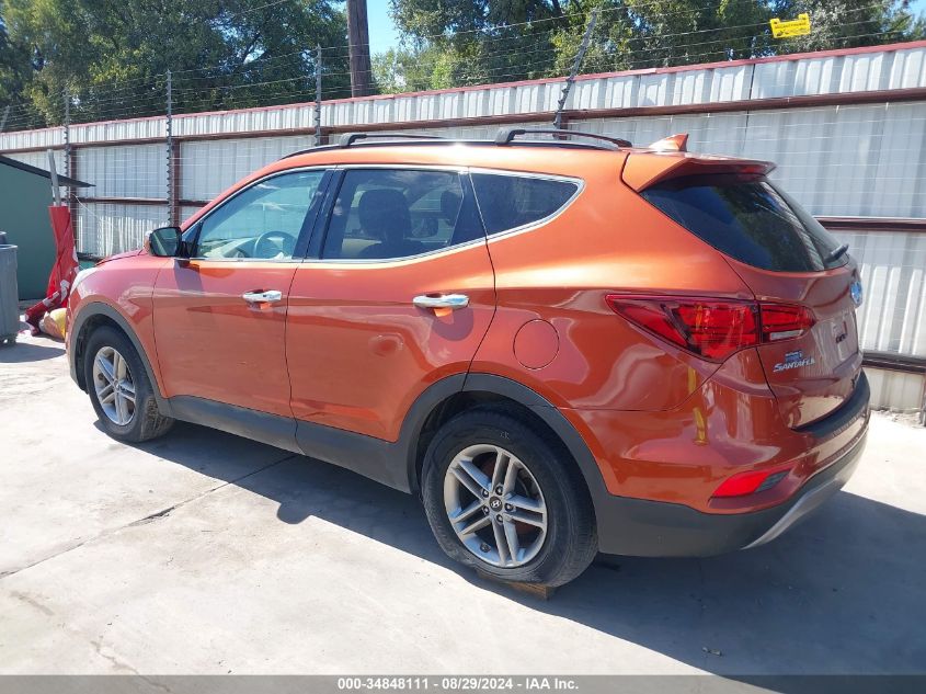 2017 Hyundai Santa Fe Sport 2.4L VIN: 5XYZU3LB0HG490911 Lot: 34848111