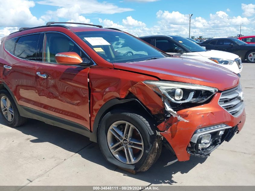 2017 Hyundai Santa Fe Sport 2.4L VIN: 5XYZU3LB0HG490911 Lot: 34848111