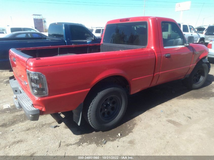 2003 Ford Ranger Xlt/Xl VIN: 1FTYR10D73PB11075 Lot: 34851860