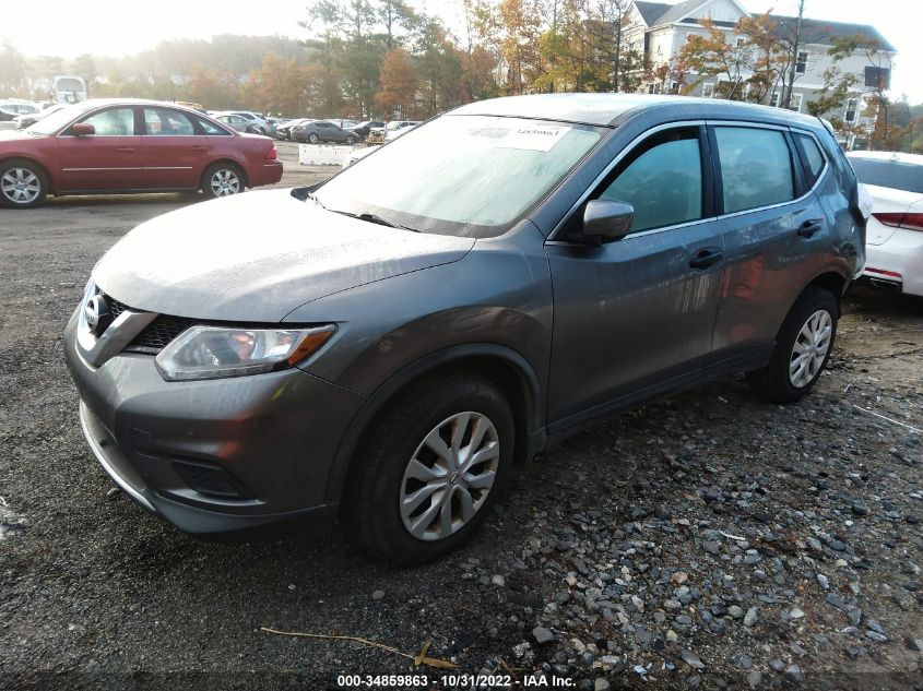 2016 Nissan Rogue S VIN: JN8AT2MT9GW014325 Lot: 34859863