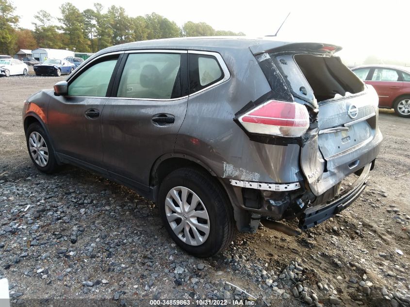 2016 Nissan Rogue S VIN: JN8AT2MT9GW014325 Lot: 34859863