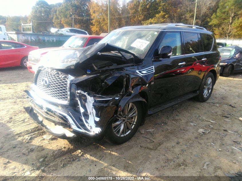 2020 Infiniti Qx80 Luxe VIN: JN8AZ2NF3L9705365 Lot: 34860175
