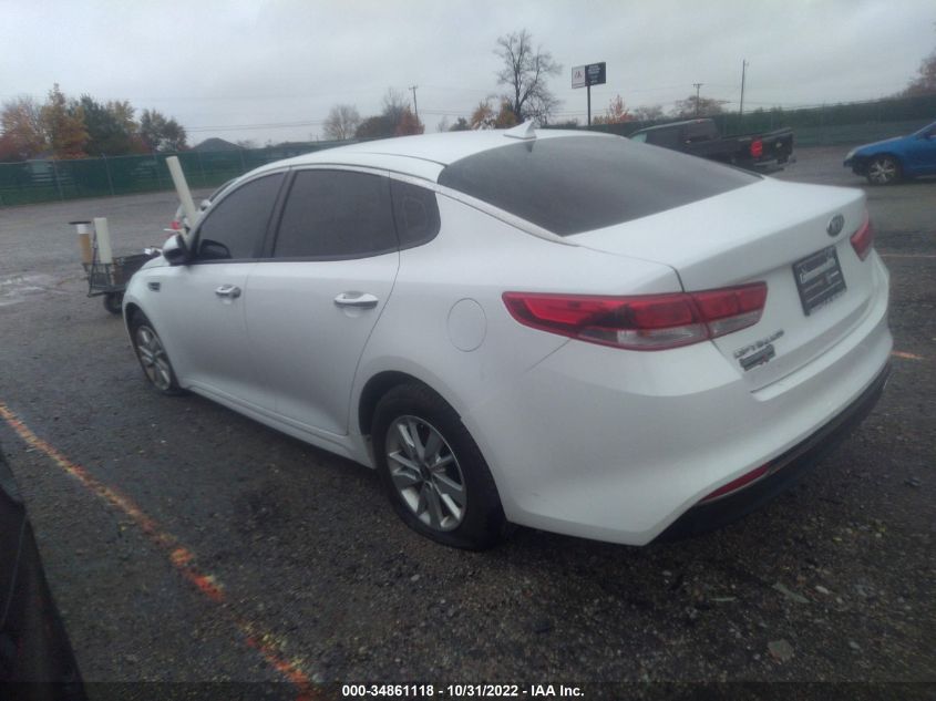 2017 Kia Optima Lx VIN: 5XXGT4L30HG156438 Lot: 34861118