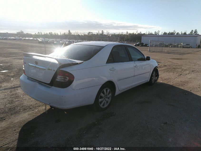 2004 Toyota Camry Xle VIN: 4T1BE32K74U326169 Lot: 34861840