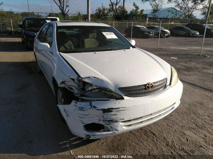 2004 Toyota Camry Xle VIN: 4T1BE32K74U326169 Lot: 34861840