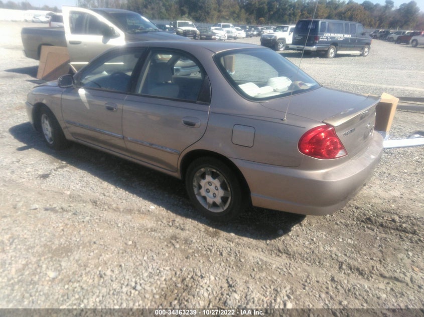2004 Kia Spectra Ls VIN: KNAFB121745313603 Lot: 34863239