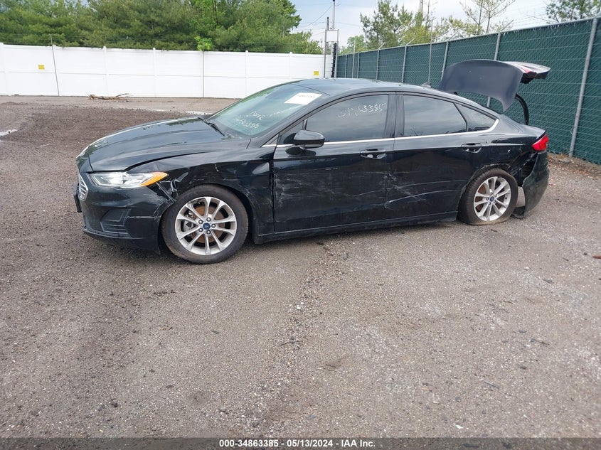 VIN 3FA6P0HD9LR162183 2020 FORD FUSION SE