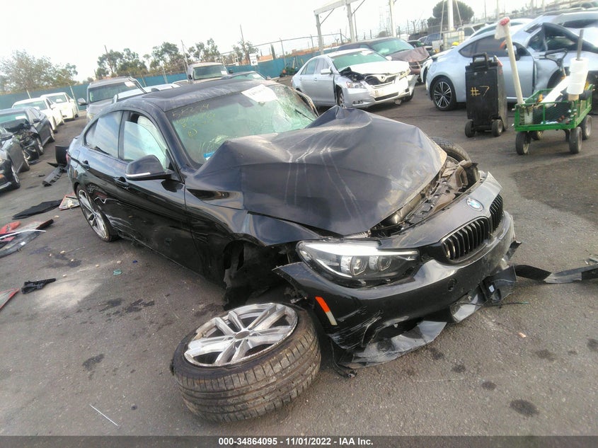 2018 BMW 430I Gran Coupe VIN: WBA4J1C56JBG79001 Lot: 34864095