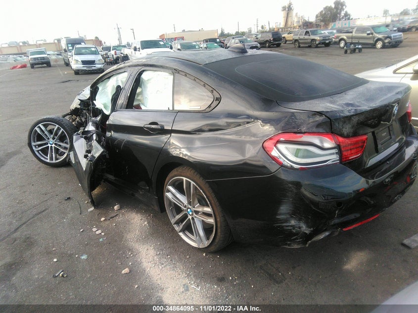 2018 BMW 430I Gran Coupe VIN: WBA4J1C56JBG79001 Lot: 34864095