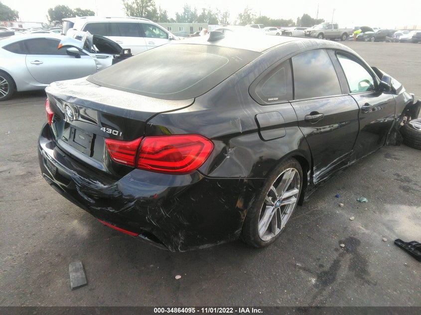 2018 BMW 430I Gran Coupe VIN: WBA4J1C56JBG79001 Lot: 34864095