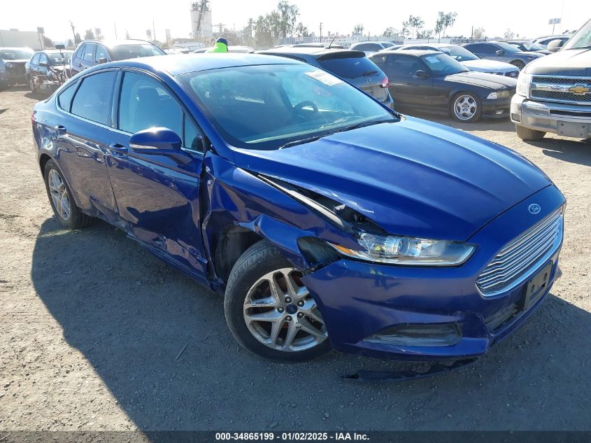 VIN 3FA6P0H73DR344358 2013 FORD FUSION no.1