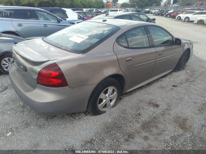 2006 Pontiac Grand Prix VIN: 2G2WP552361307922 Lot: 34865360