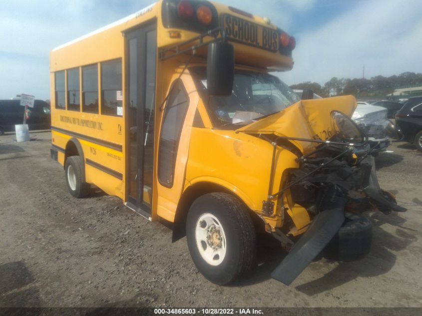 2008 Chevrolet Express Cutaway Work Van VIN: 1GBHG31C381222986 Lot: 34865603