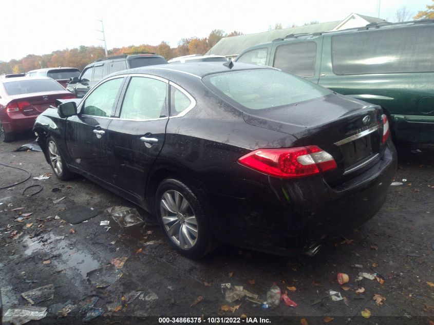 2012 Infiniti M37X VIN: JN1BY1AR6CM391353 Lot: 34866375