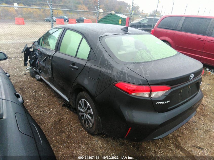 2022 Toyota Corolla Hybrid Le VIN: JTDEAMDE0NJ047174 Lot: 34867134