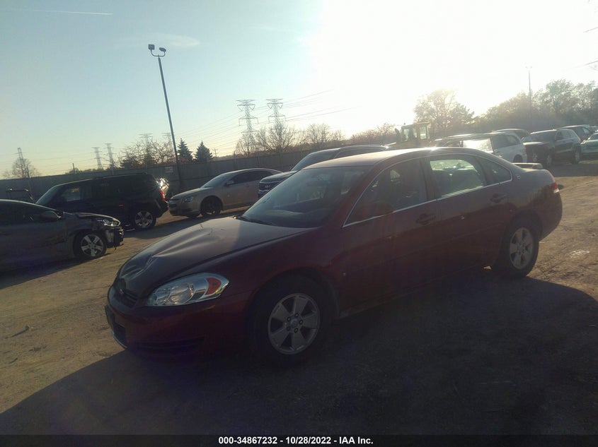 2008 Chevrolet Impala Lt 2G1WT58K189274158 photo #3