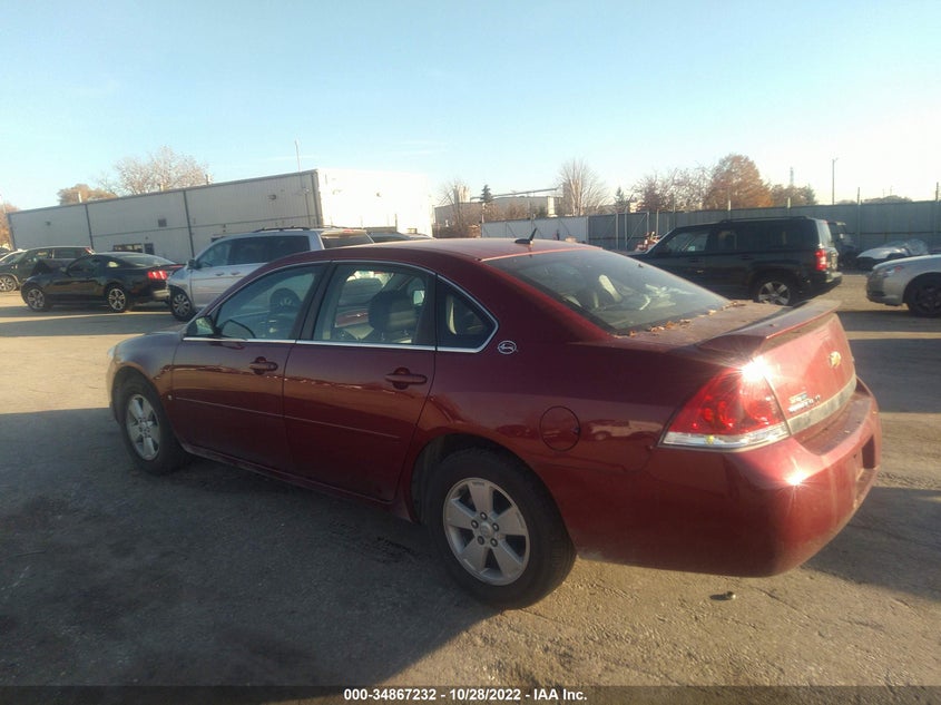 2008 Chevrolet Impala Lt 2G1WT58K189274158 photo #4