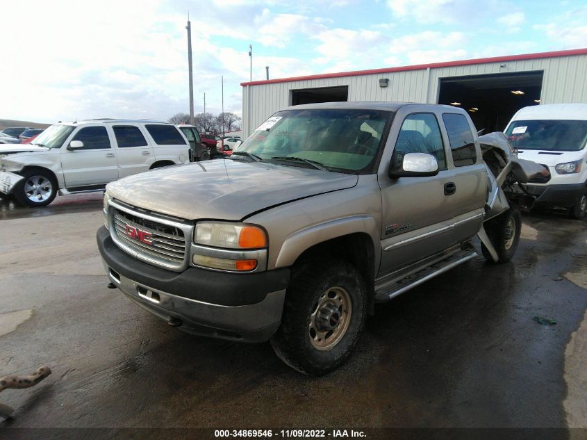 2002 GMC Sierra 2500Hd Sle VIN: 1GTHK29142E113962 Lot: 34869546