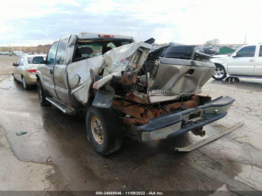 2002 GMC Sierra 2500Hd Sle VIN: 1GTHK29142E113962 Lot: 34869546